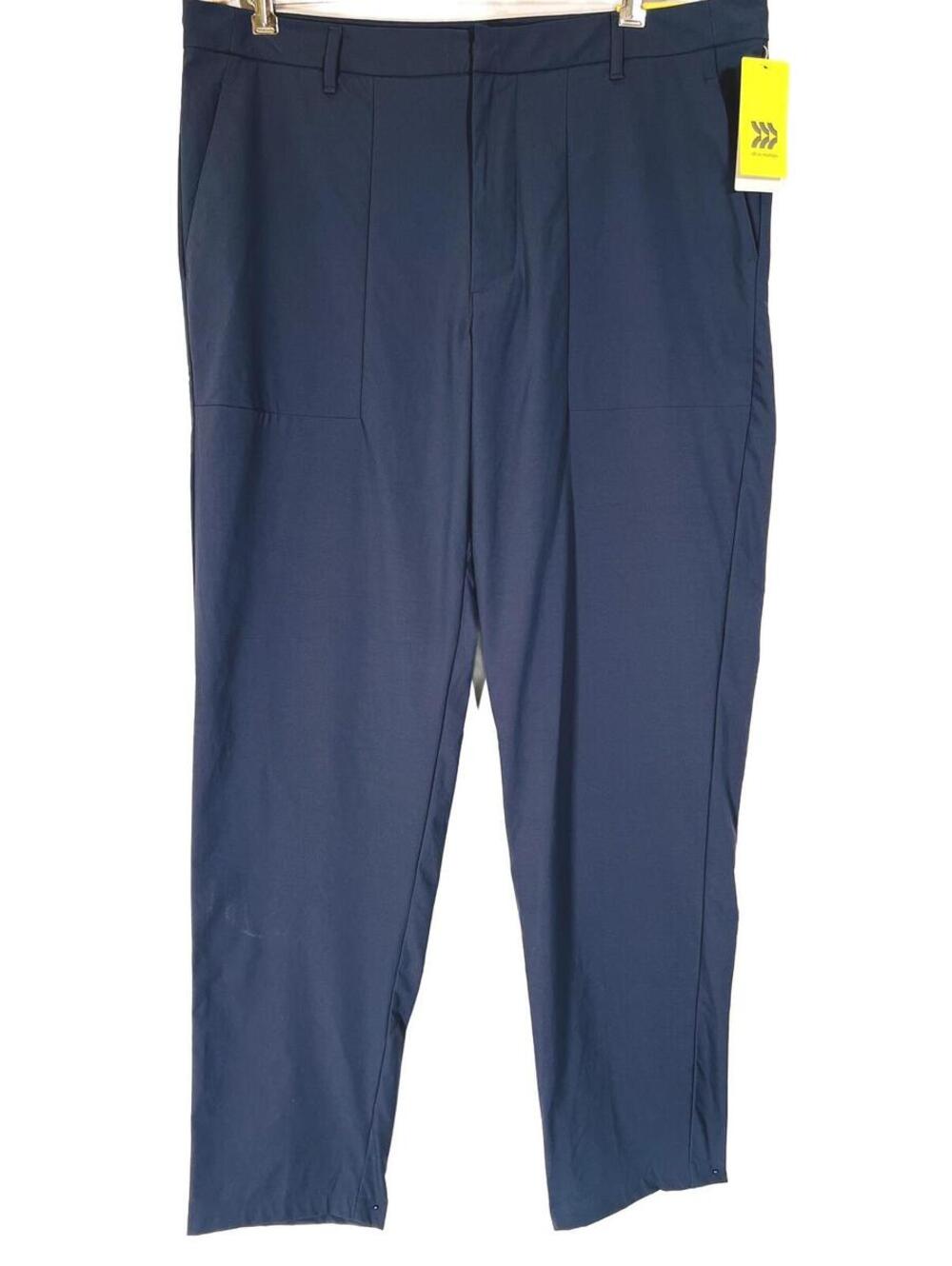Vintage NOS Dayton’s Men's Navy Blue Casual Commuter Pants 36x32 New